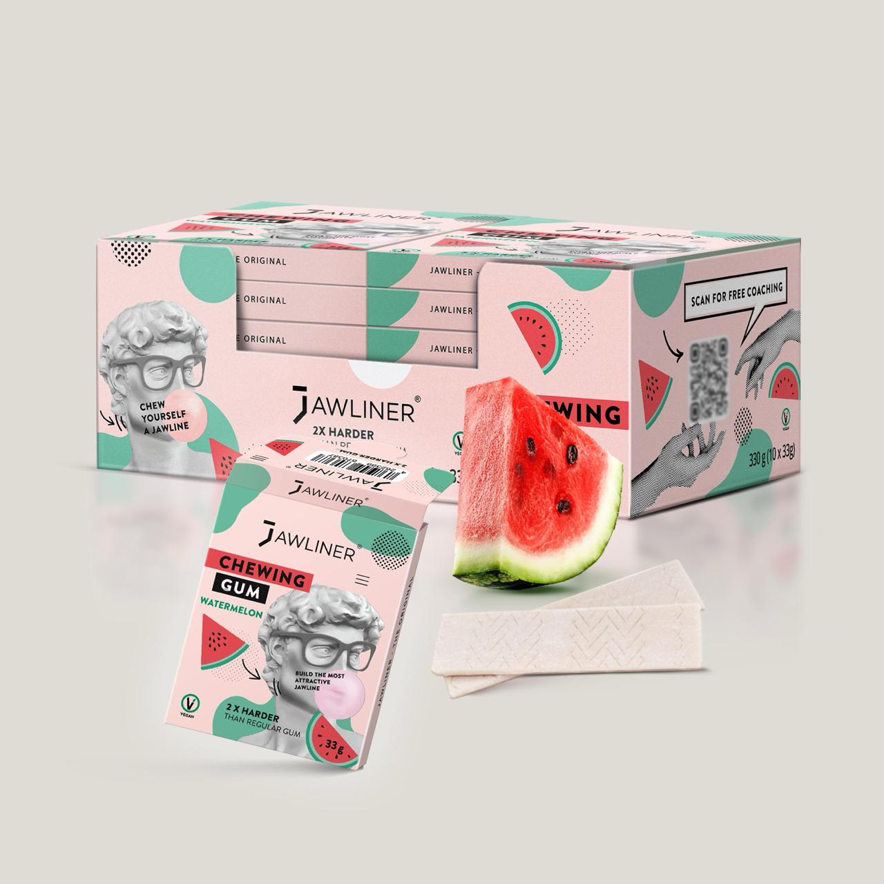 Chicle para Mandíbula - Sandía - Medium