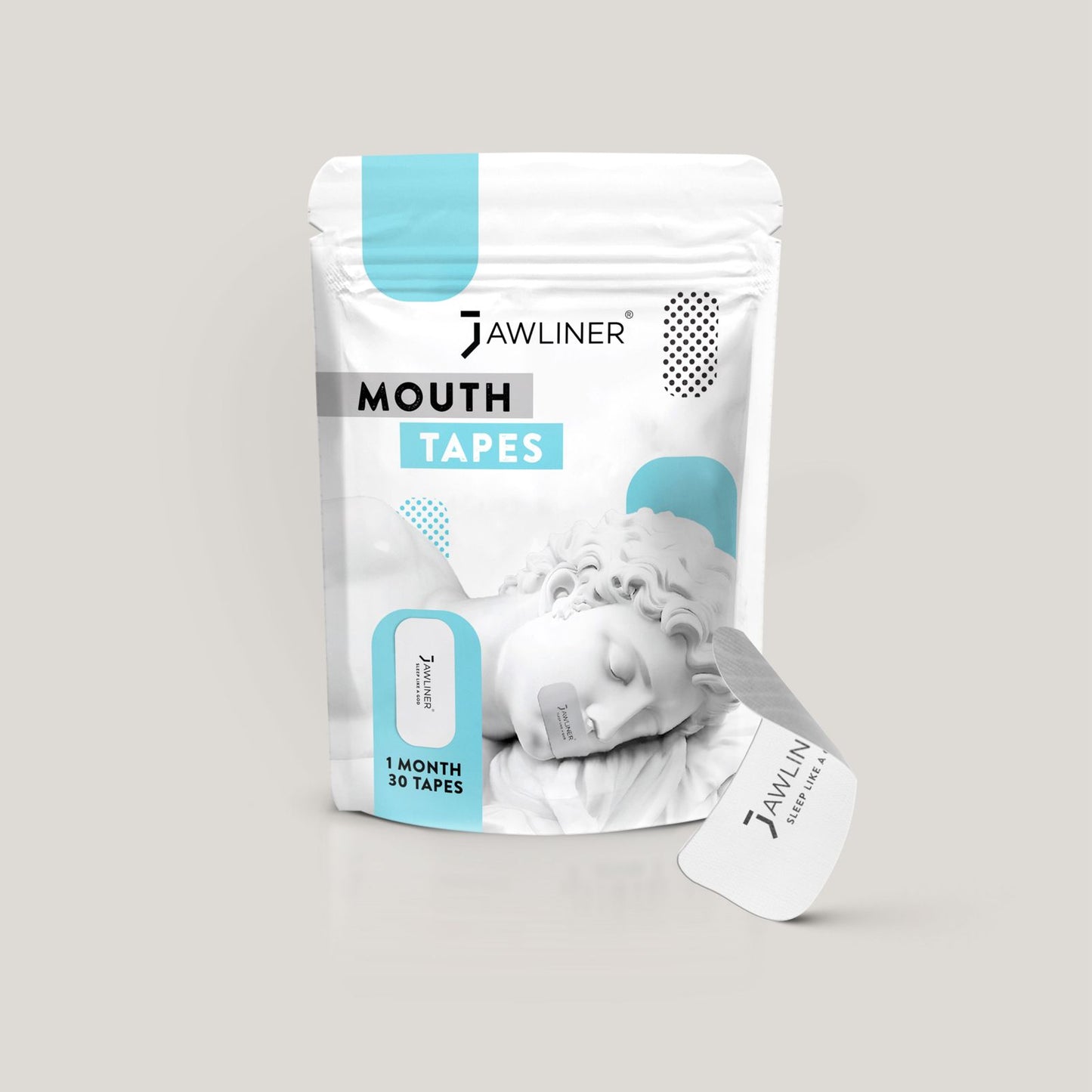 JAWLINER – Cinta Bucal Antirronquidos 1 Mes