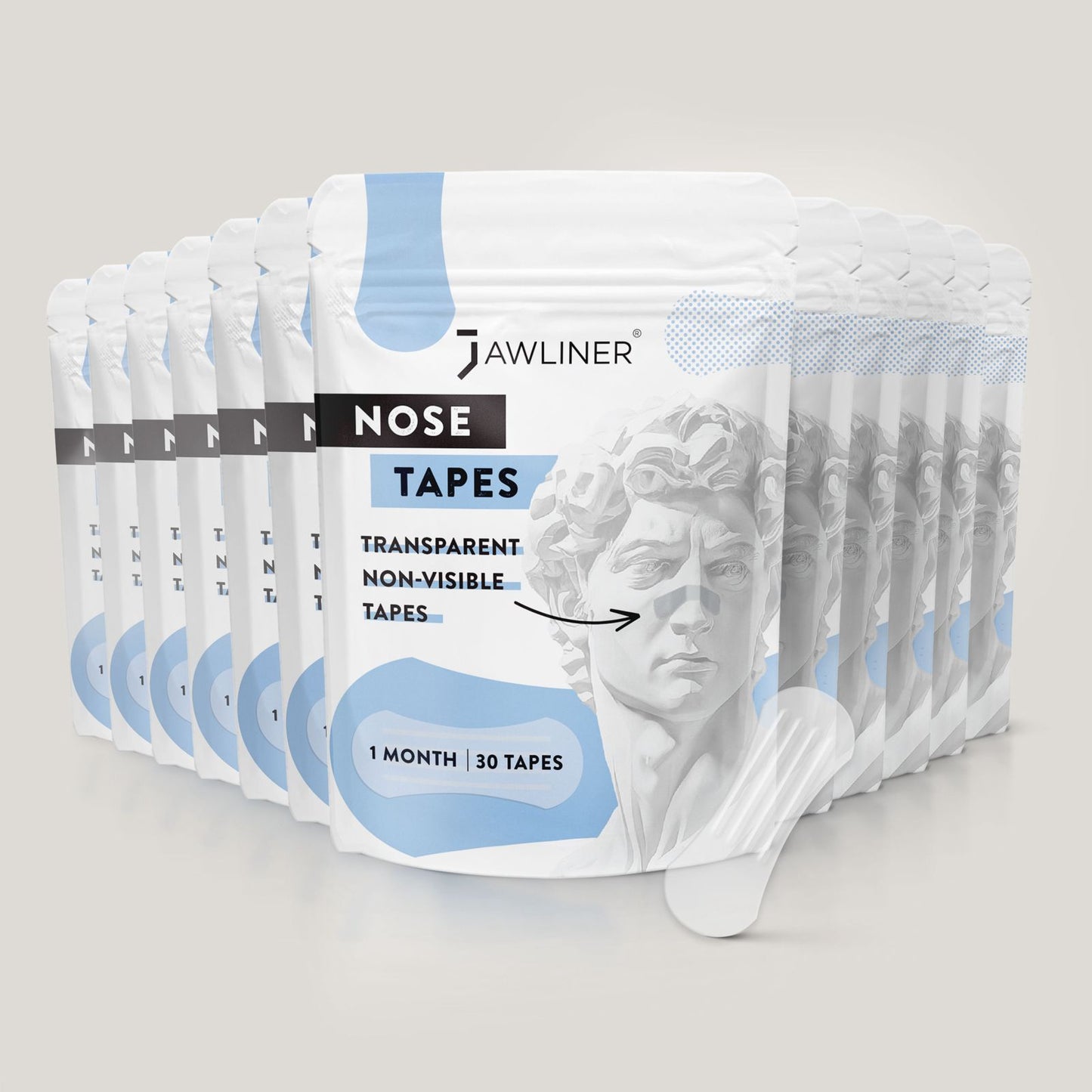 JAWLINER – Cinta Nasal 1 Mes